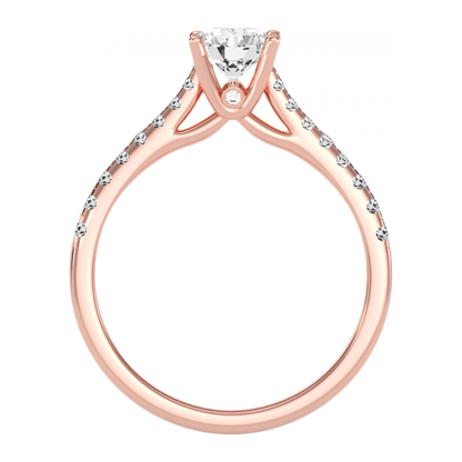 The Fortunate Solitaire Ring - Nine