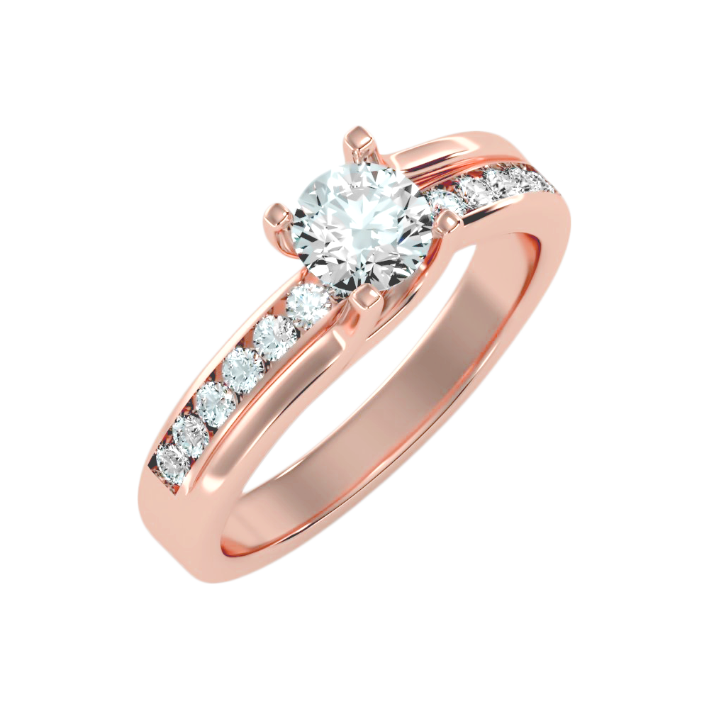The Gallant Solitaire Ring - Ten