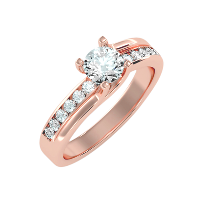 The Gallant Solitaire Ring - Ten