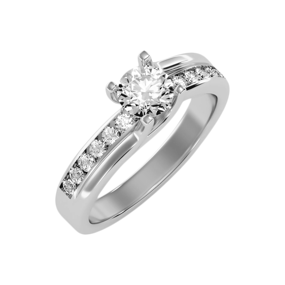 The Gallant Solitaire Ring - Two