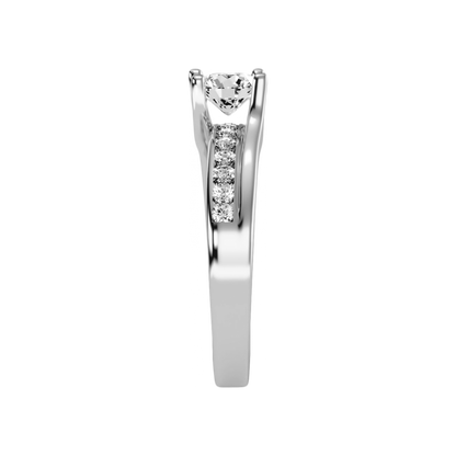The Gallant Solitaire Ring - Three