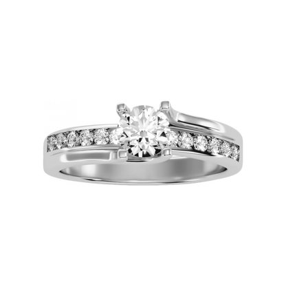 The Gallant Solitaire Ring - Four