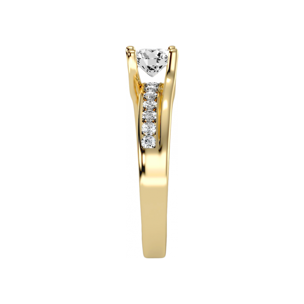 The Gallant Solitaire Ring In 925 Sterling Silver - Seven