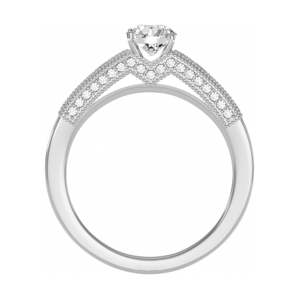 The Gental Solitaire Ring - One