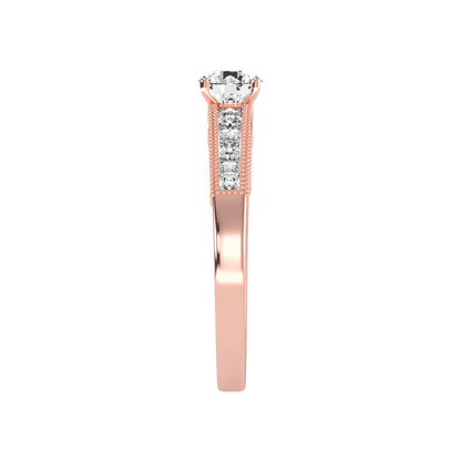 The Gental Solitaire Ring In 925 Sterling Silver - Eleven