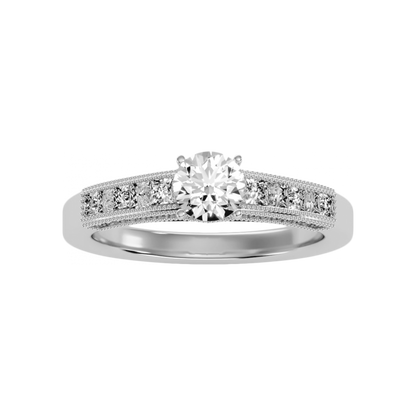 The Gental Solitaire Ring - Four