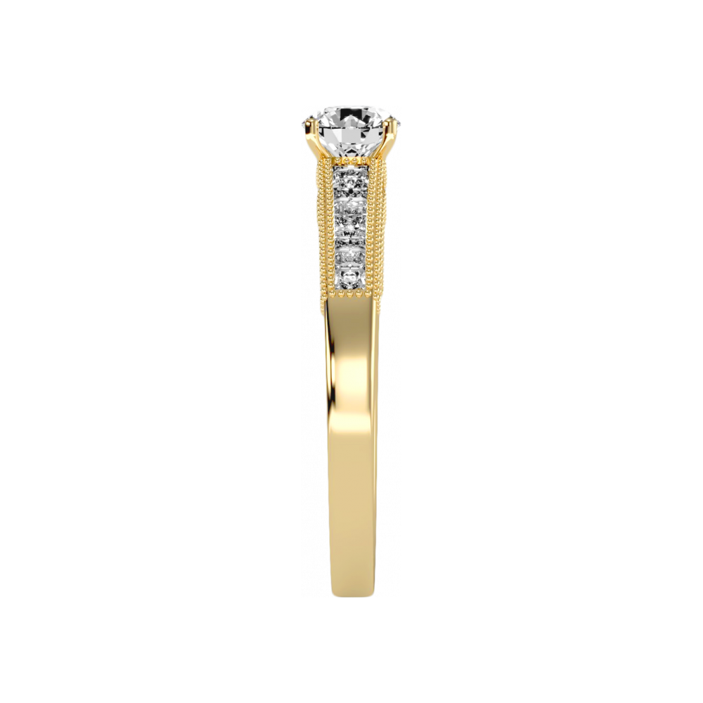 The Gental Solitaire Ring - Seven