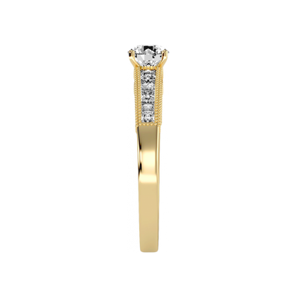 The Gental Solitaire Ring - Seven