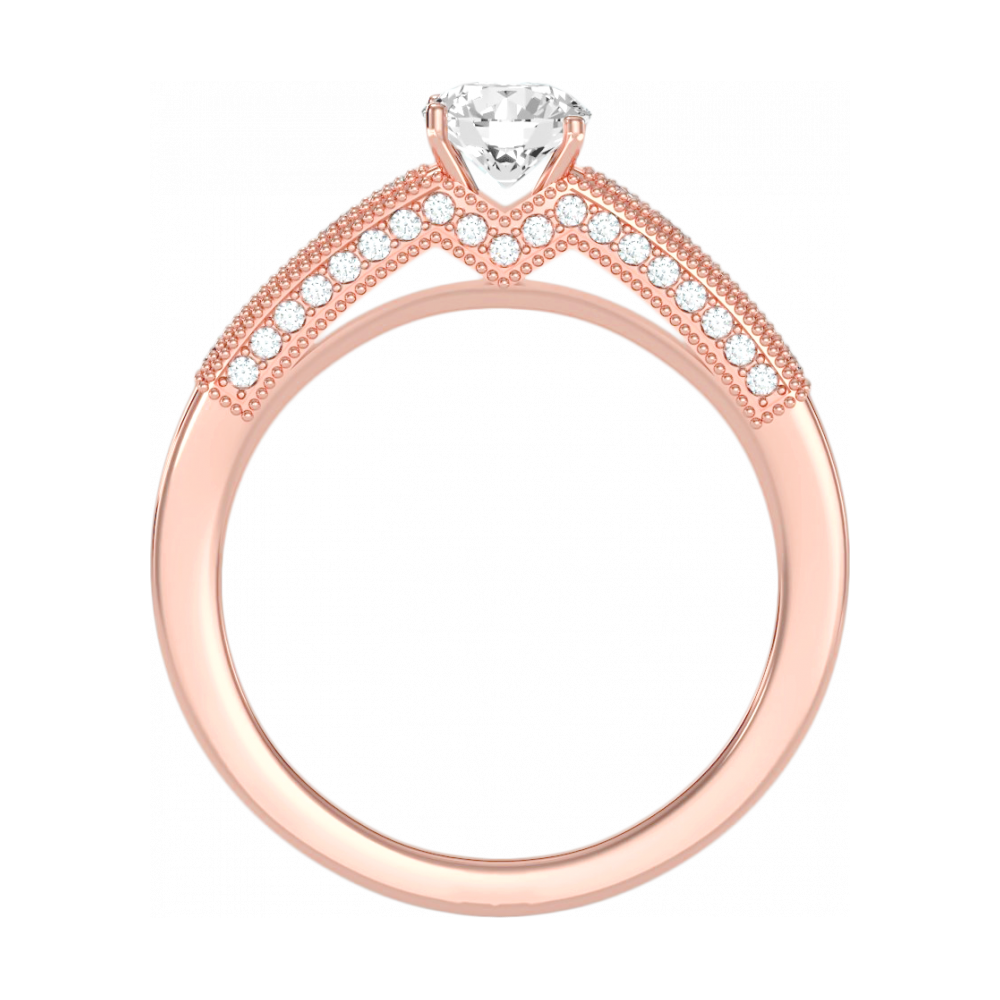The Gental Solitaire Ring - Nine