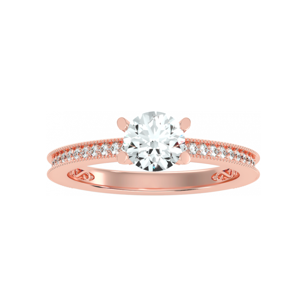 The Glamourous Solitaire Ring In 925 Sterling Silver - Twelve