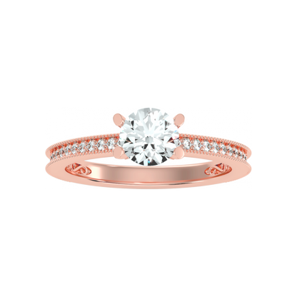 The Glamourous Solitaire Ring In 925 Sterling Silver - Twelve