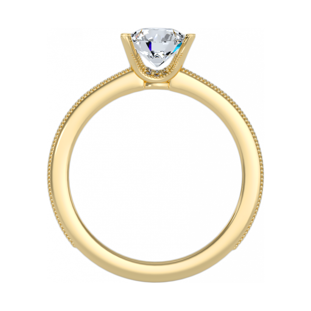 The Glamourous Solitaire Ring - Five