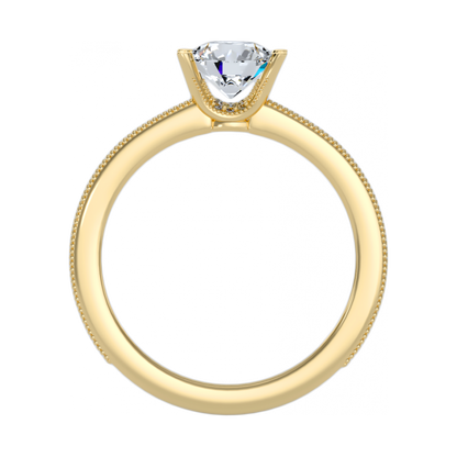 The Glamourous Solitaire Ring - Five