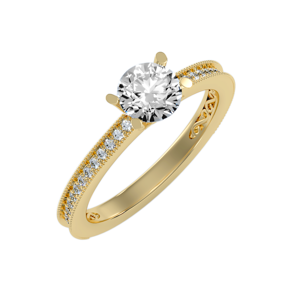 The Glamourous Solitaire Ring - Six