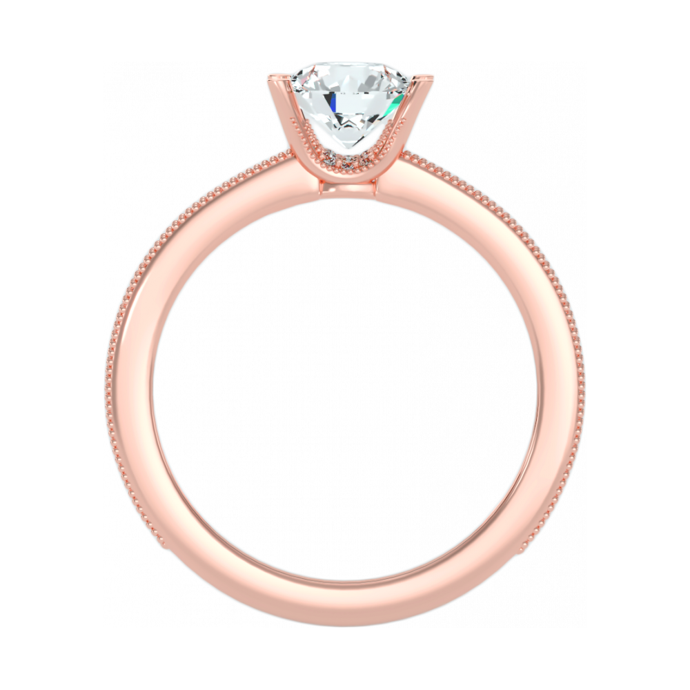 The Glamourous Solitaire Ring In 925 Sterling Silver - Nine