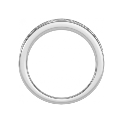 The Glorious Half Eternity Ring In 925 Sterling Silver - One