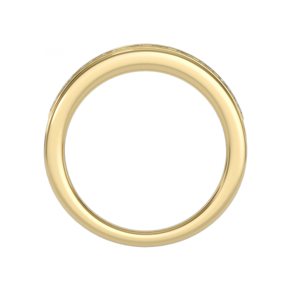 The Glorious Half Eternity Ring In 925 Sterling Silver - Five