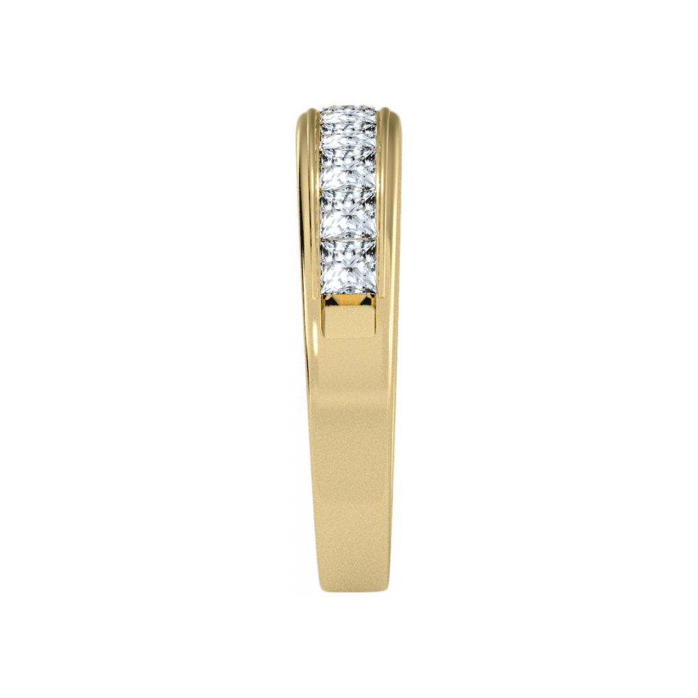 The Glorious Half Eternity Ring In 925 Sterling Silver - Seven