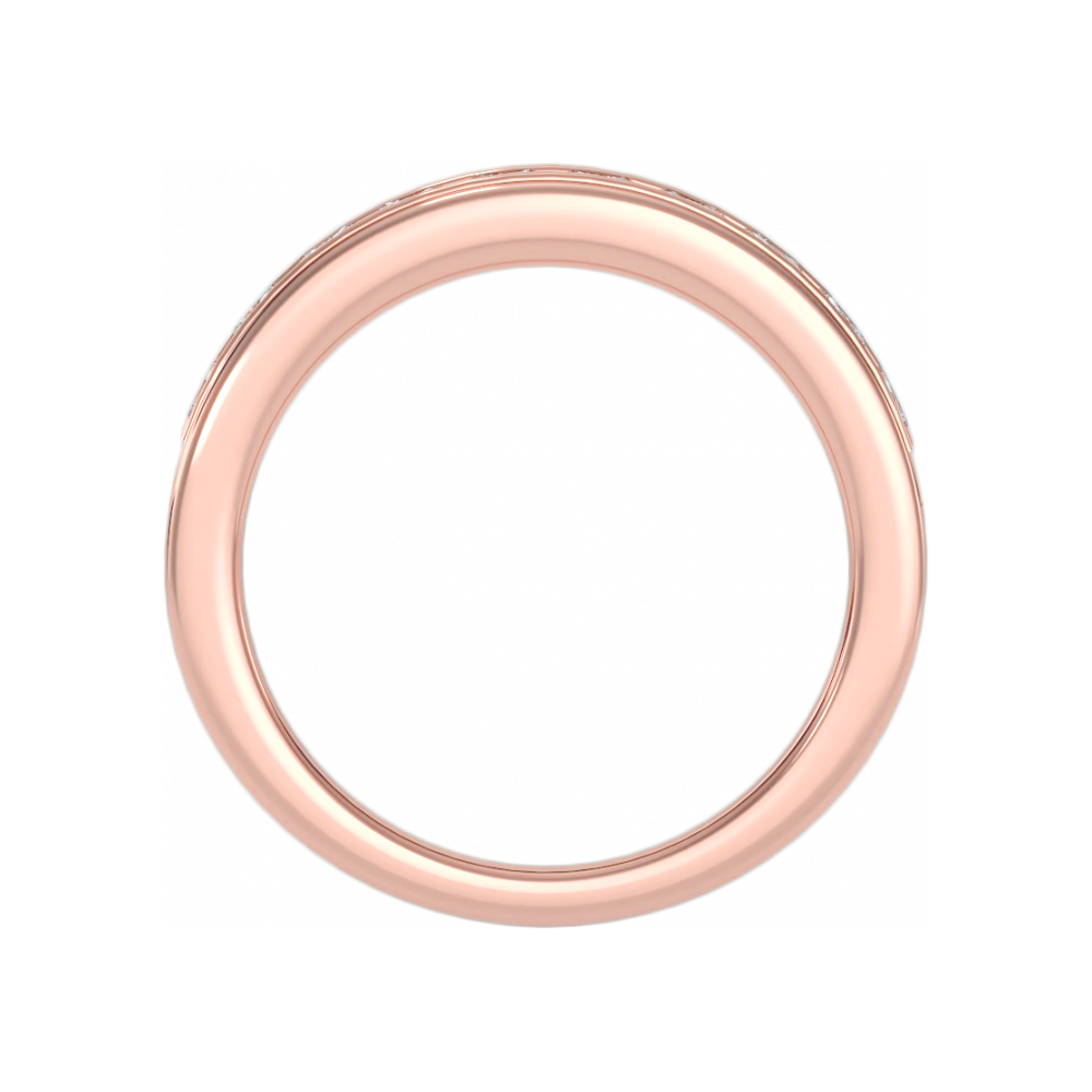 The Glorious Half Eternity Ring In 925 Sterling Silver - Nine