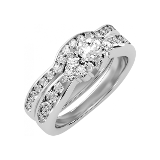 The Glossy Bridal Set - One