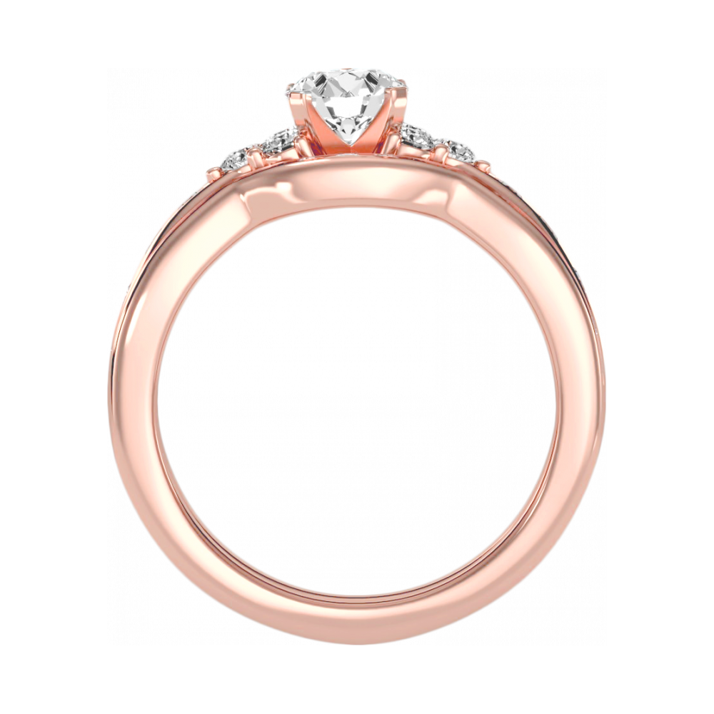 The Glossy Bridal Set In 925 Sterling Silver - Ten