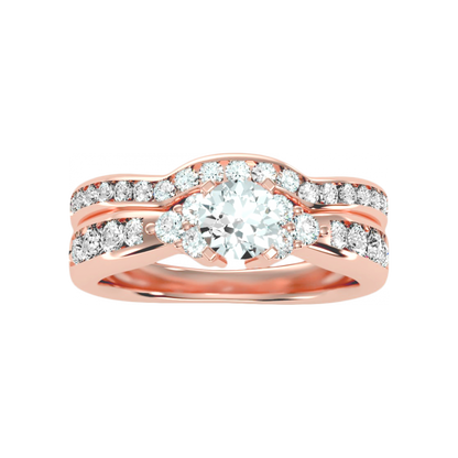 The Glossy Bridal Set In 925 Sterling Silver - Twelve