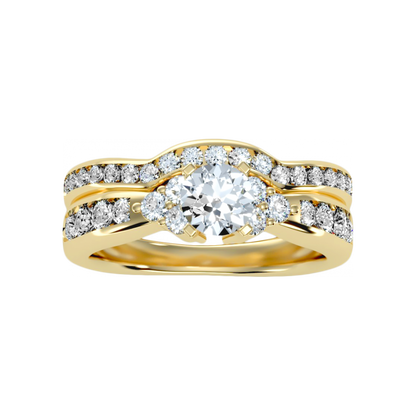 The Glossy Bridal Set In 925 Sterling Silver - Eight