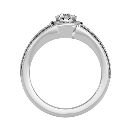 The Gorgeous Halo Ring - One