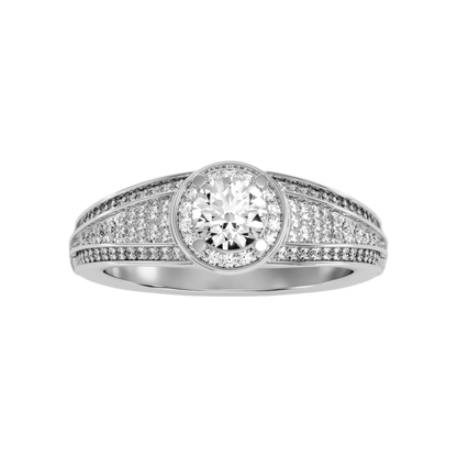 The Gorgeous Halo Ring - Four