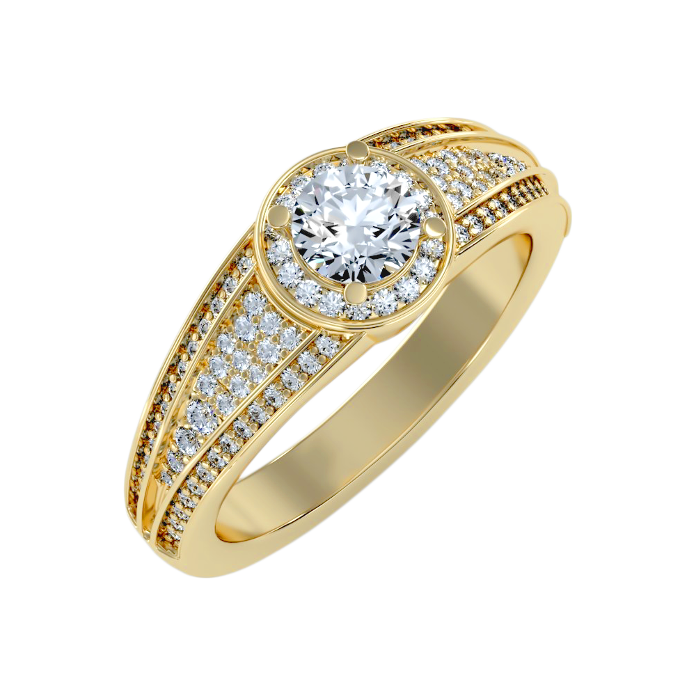 The Gorgeous Halo Ring - Six