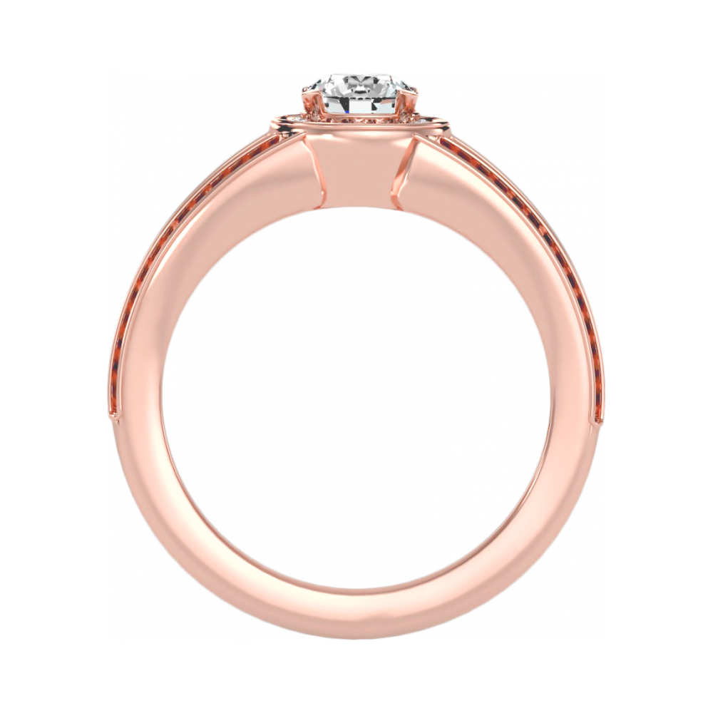 The Gorgeous Halo Ring - Nine