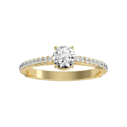 The Gracious Solitaire Ring - Eight