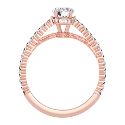 The Gracious Solitaire Ring In 925 Sterling Silver - Nine