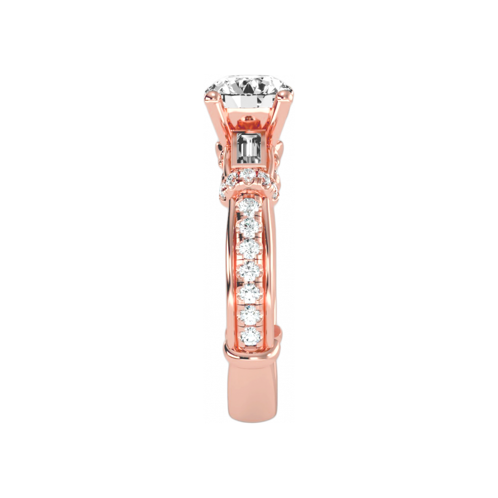 The Great Solitaire Ring In 925 Sterling Silver - Eleven