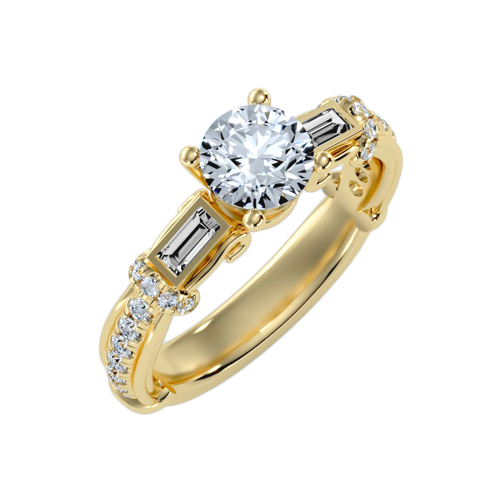 The Great Solitaire Ring - Six