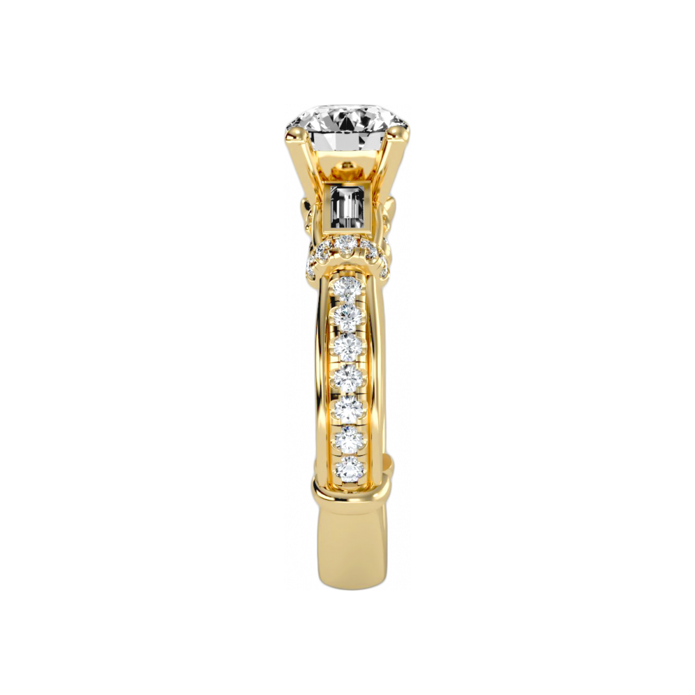 The Great Solitaire Ring In 925 Sterling Silver - Seven