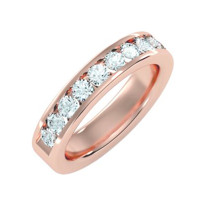 The Harmonic Half Eternity Ring - Ten