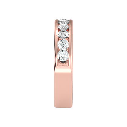 The Harmonic Half Eternity Ring - Eleven
