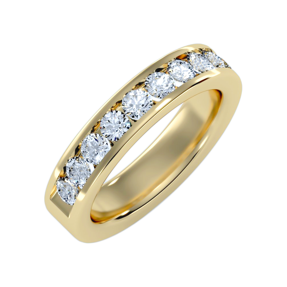 The Harmonic Half Eternity Ring - Six
