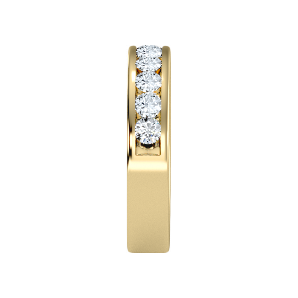 The Harmonic Half Eternity Ring - Seven