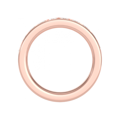 The Harmonic Half Eternity Ring In 925 Sterling Silver - Nine