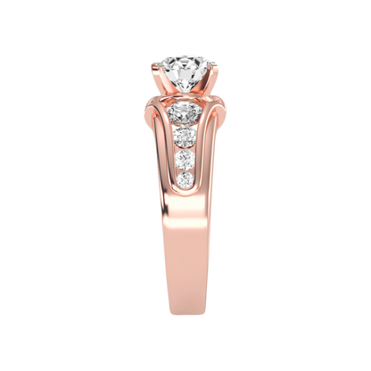 The Harmonic Solitaire Ring In 925 Sterling Silver - Eleven