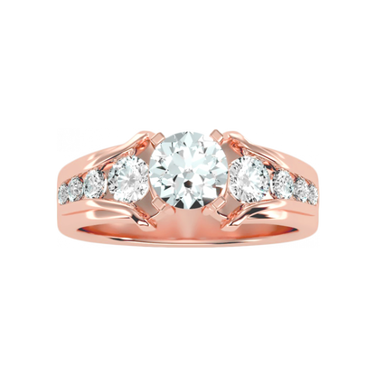The Harmonic Solitaire Ring In 925 Sterling Silver - Twelve