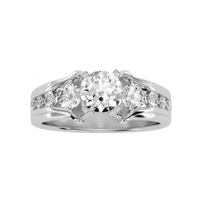 The Harmonic Solitaire Ring - Four