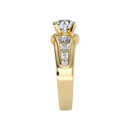 The Harmonic Solitaire Ring - Seven