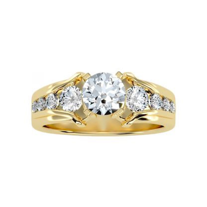 The Harmonic Solitaire Ring - Eight
