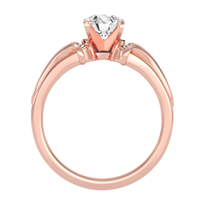 The Harmonic Solitaire Ring - Nine