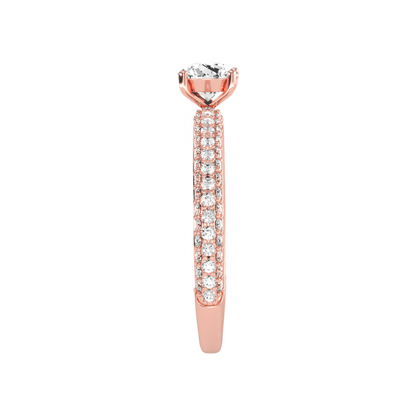 The Idealistic Single Stone Ring In 925 Sterling Silver - Eleven