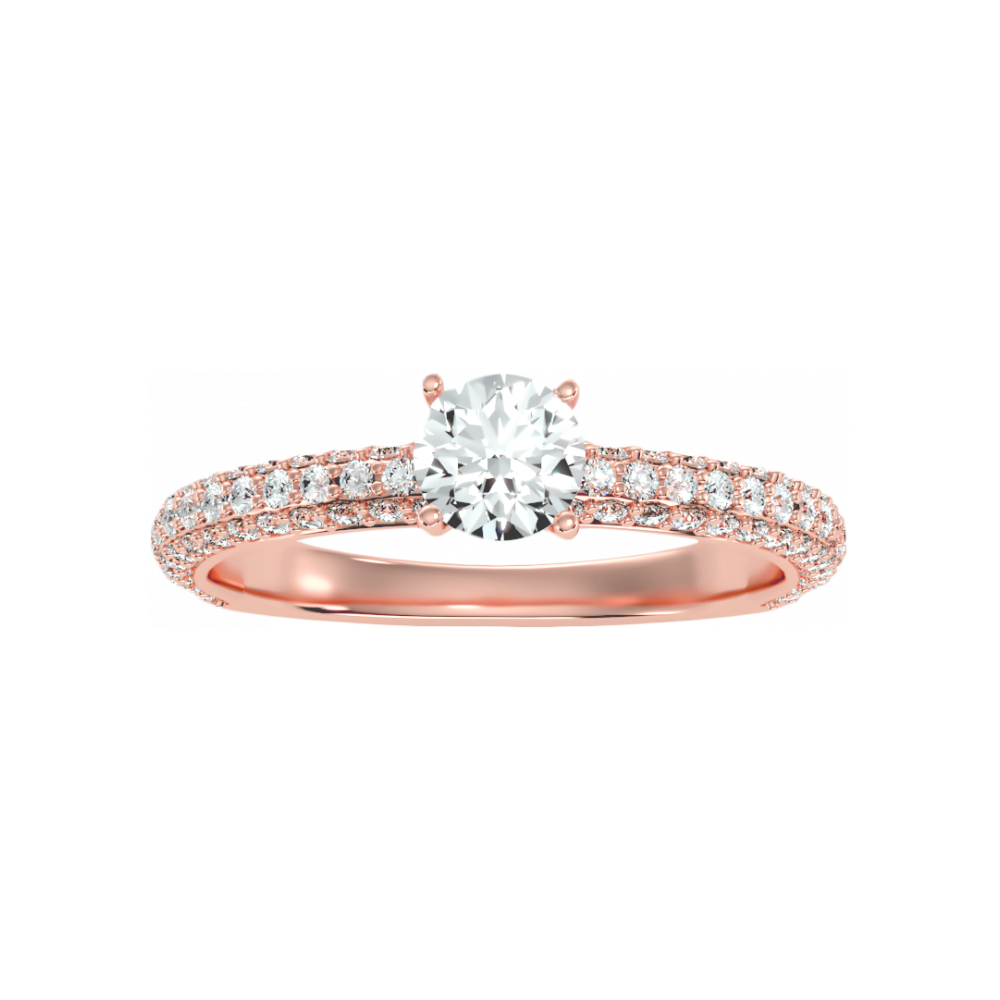 The Idealistic Single Stone Ring - Twelve