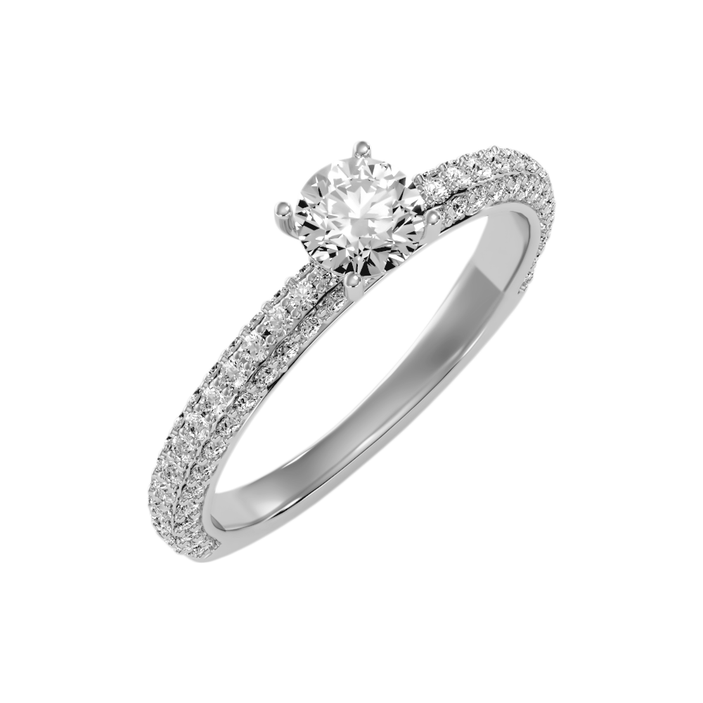 The Idealistic Single Stone Ring - Two